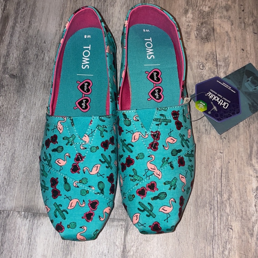 Turquoise Summer Vacay Toms!